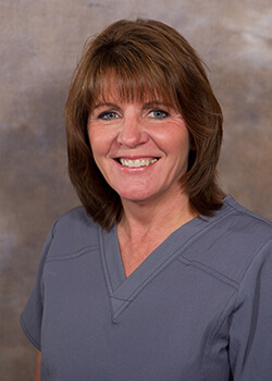 Dental assistant Cathy