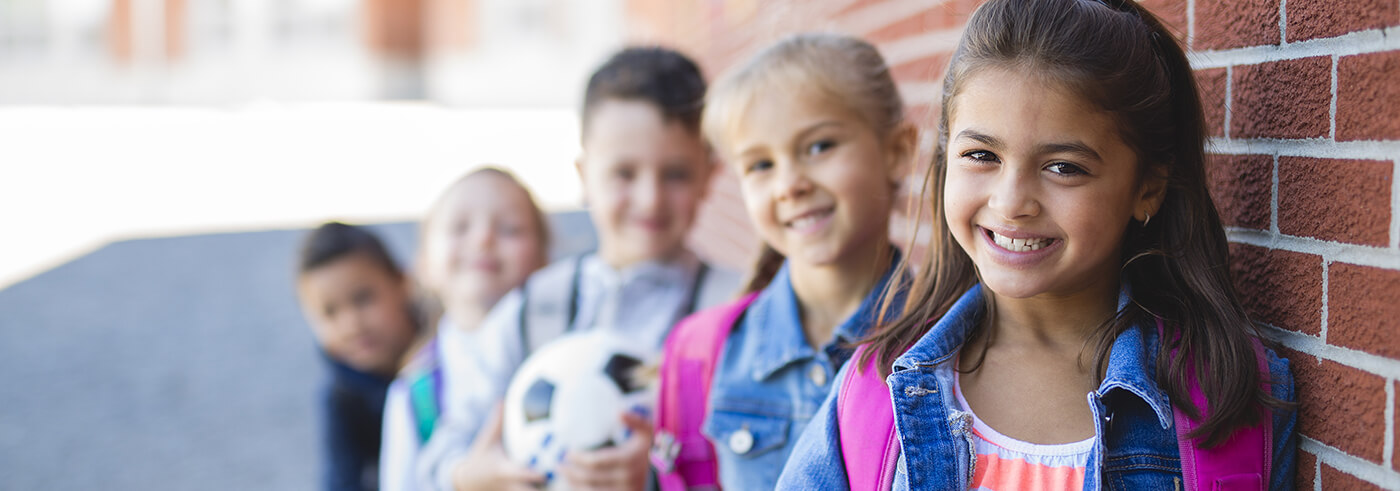 Kids smiling after children's dentistry visit