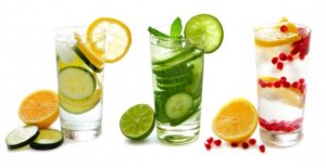 3 glasses detox water